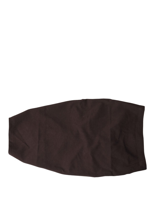 Dolce & Gabbana Brown Viscose Wide Belt Waist Cummerband Men - YSONA