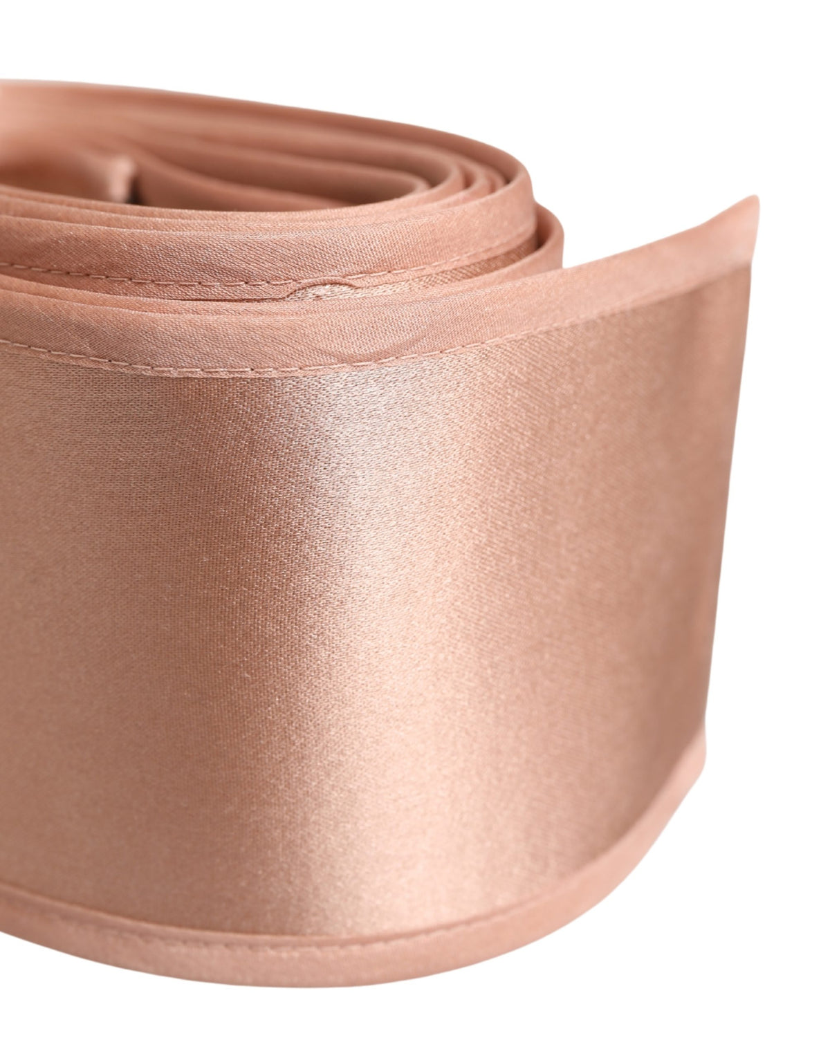 Dolce & Gabbana Light Pink Silk Satin Waist Women Cintura Belt - view 3
