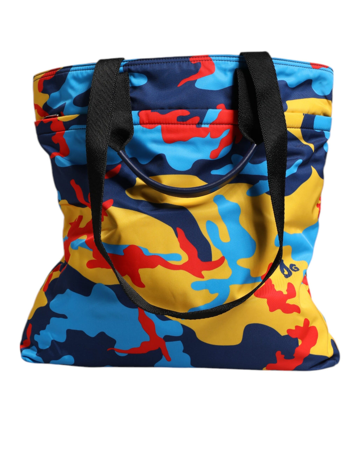 Dolce & Gabbana Multicolor Camouflage Nylon Shopping Tote Bag - view 5