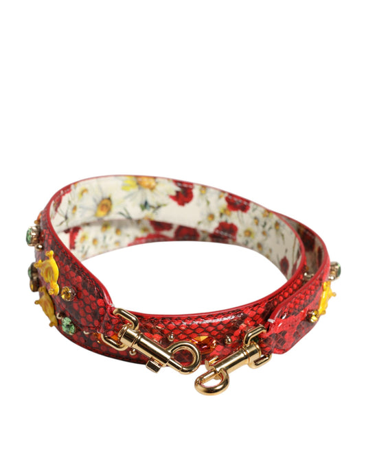 Dolce & Gabbana Multicolor Embellished Handbag Accessory Shoulder Strap - YSONA
