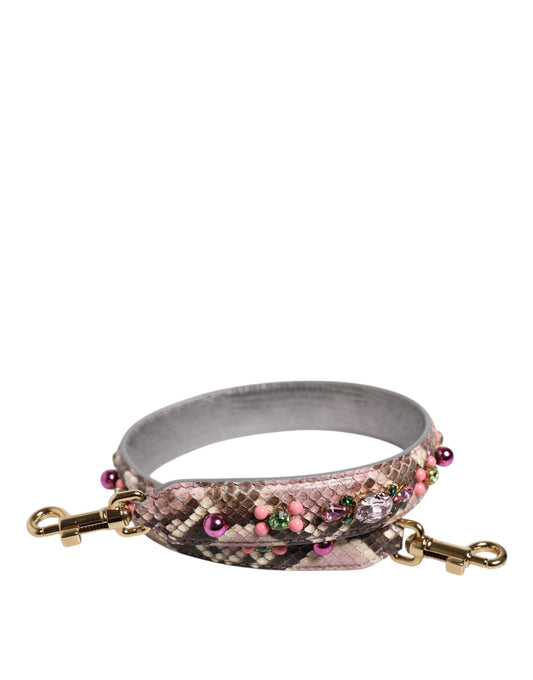 Dolce & Gabbana Multicolor Embellished Handbag Shoulder Strap - YSONA