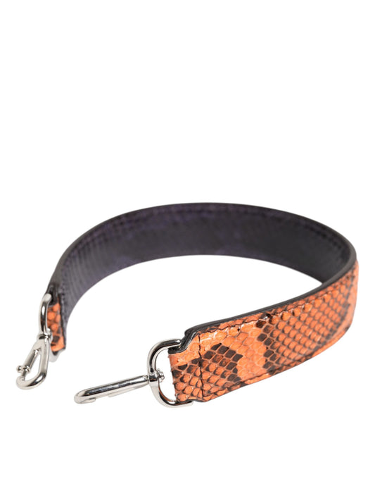 Dolce & Gabbana Orange Exotic Leather Bag Shoulder Strap - YSONA