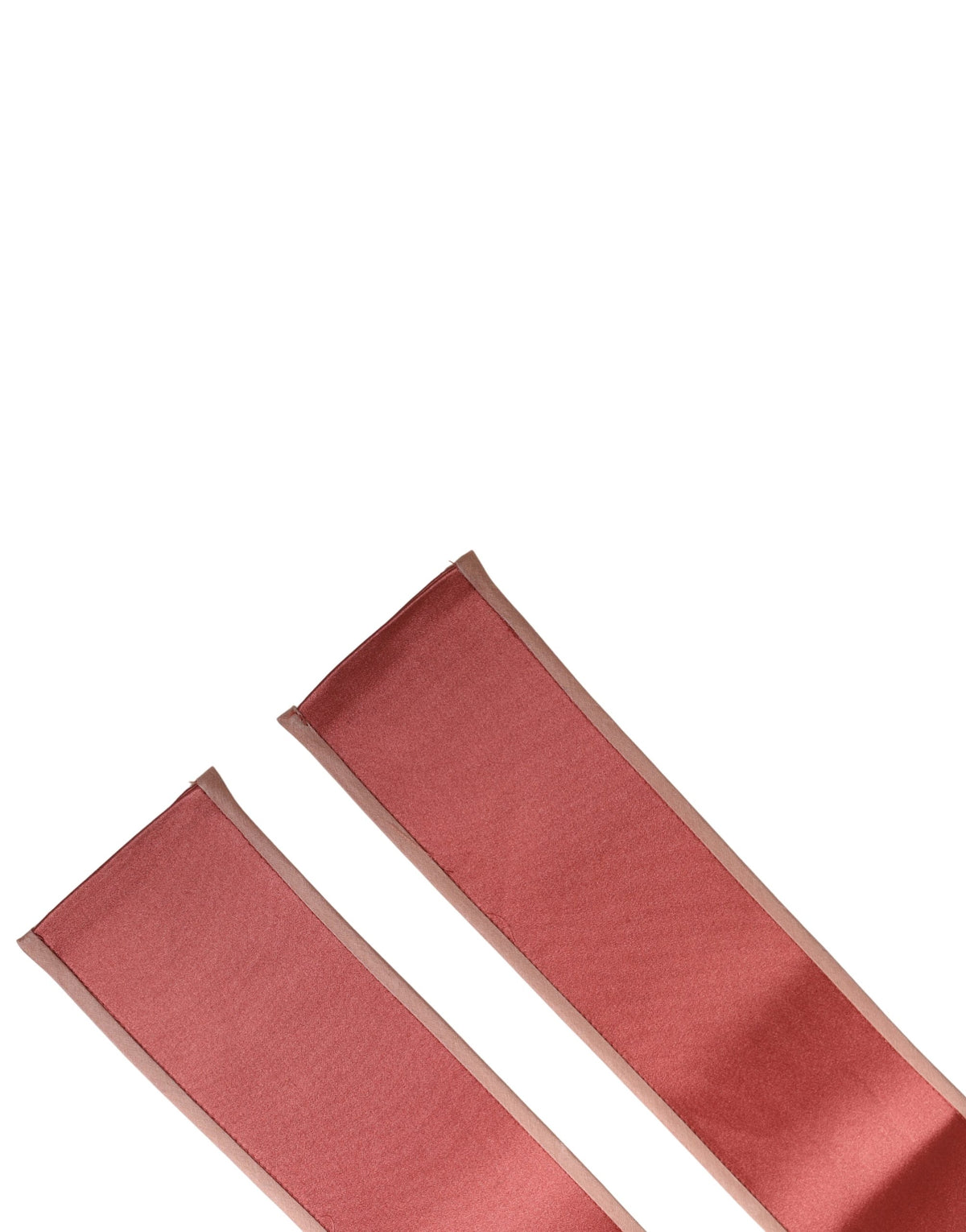Dolce & Gabbana Pink Silk Satin Waist Women Cintura Belt - view 4