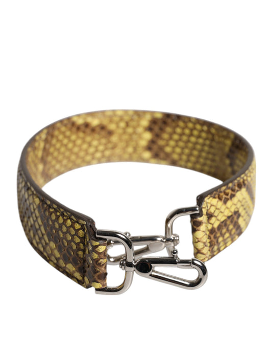 Dolce & Gabbana Yellow Exotic Leather Bag Shoulder Strap - YSONA