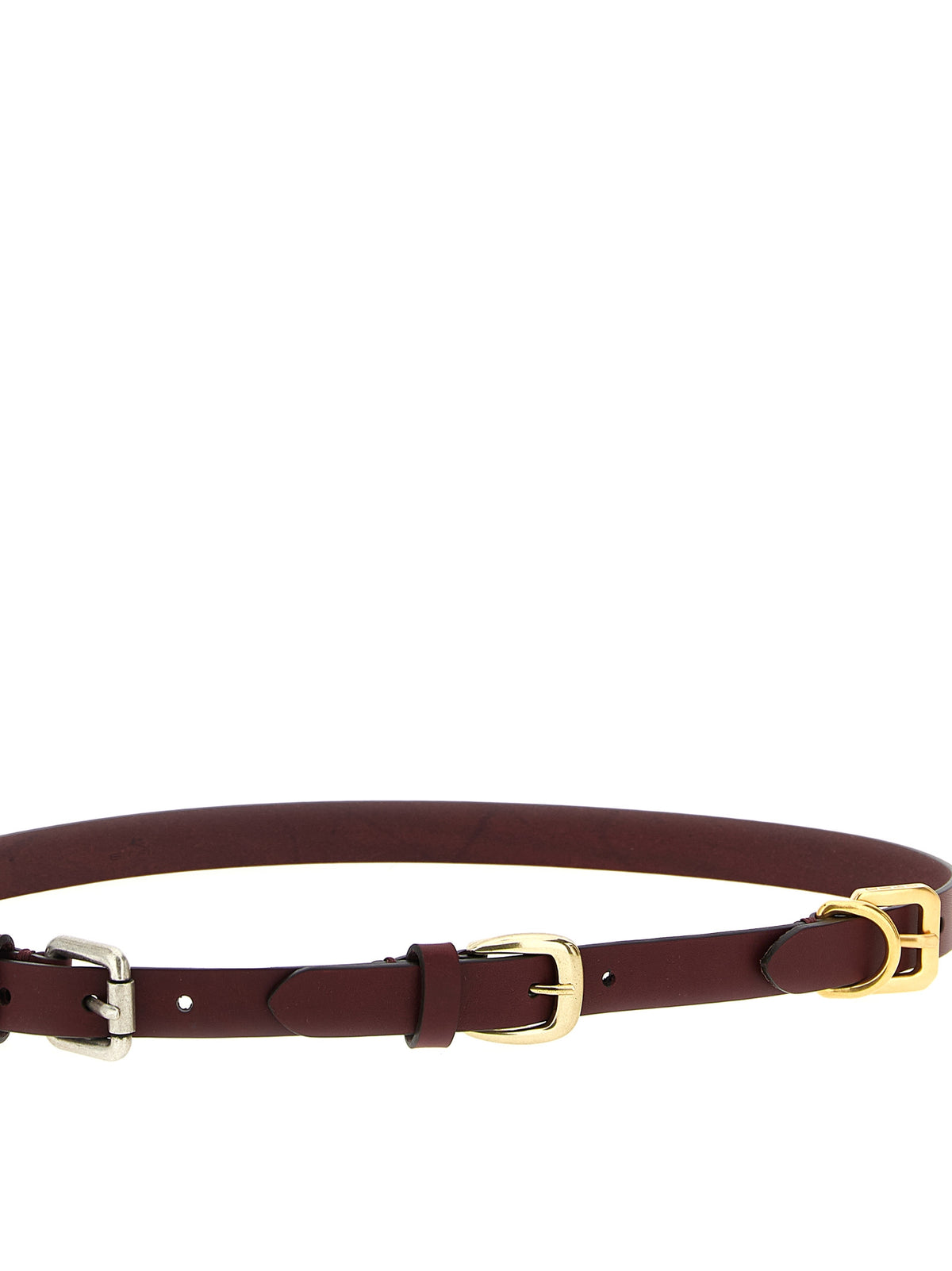 Etro Bordeaux Calfskin Belt - view 3