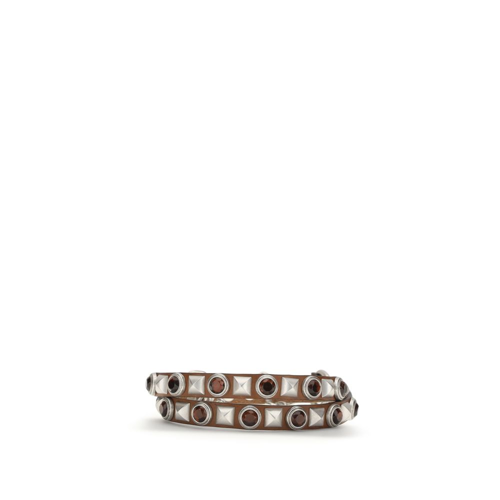 Etro Brown Calf Leather Bos Taurus Regular Belt - YSONA