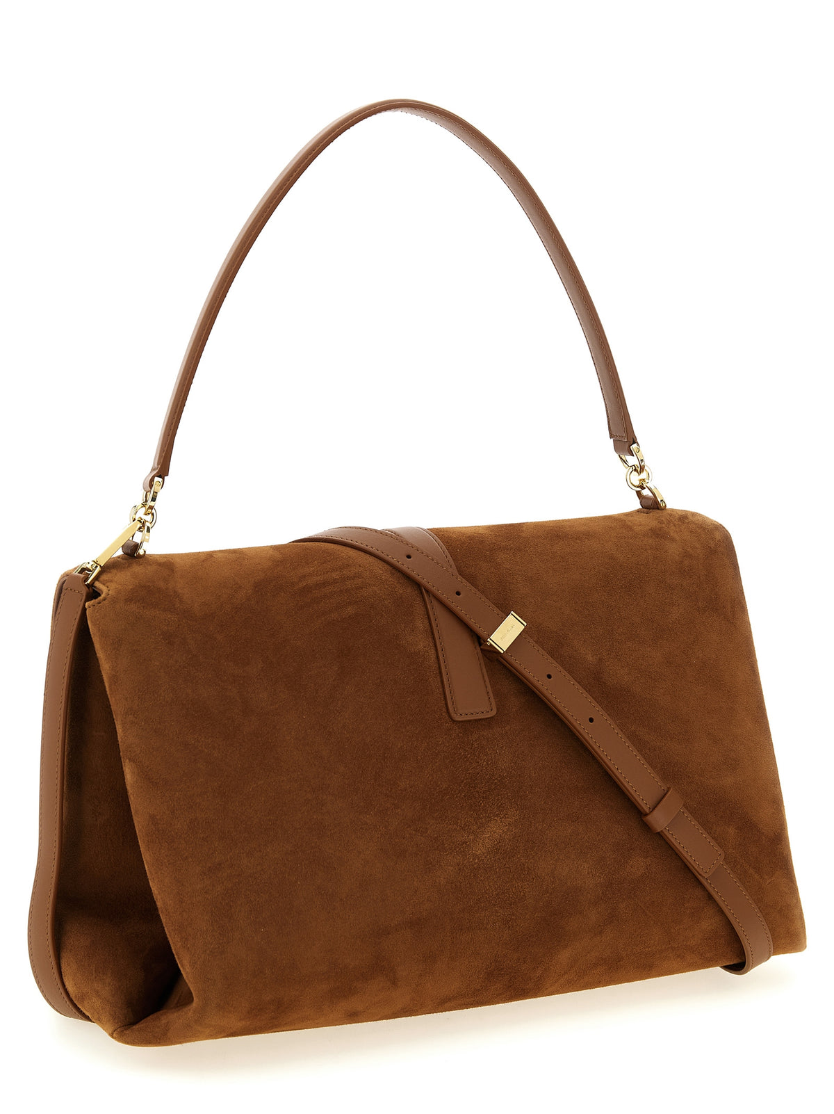 Ferragamo Brown Goatskin Shoulder Bag - view 2