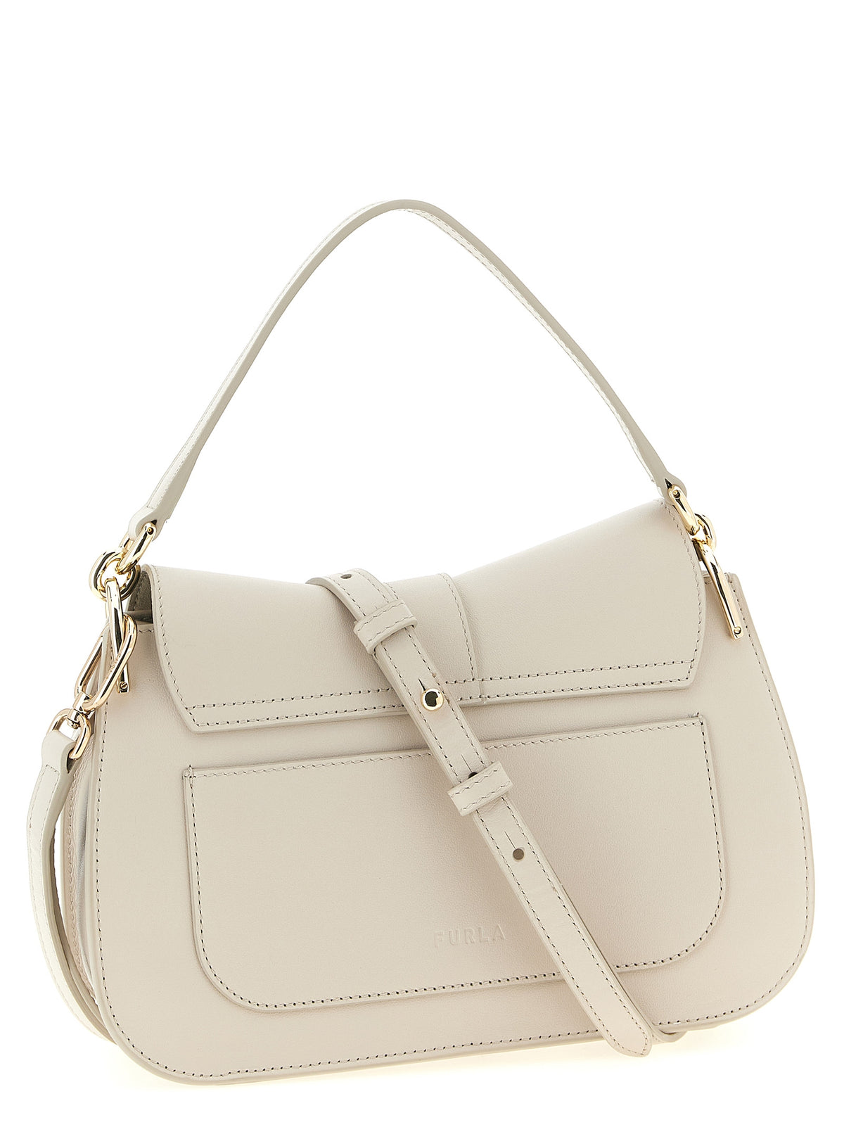 Furla Beige Calfskin Shoulder Bag - view 2
