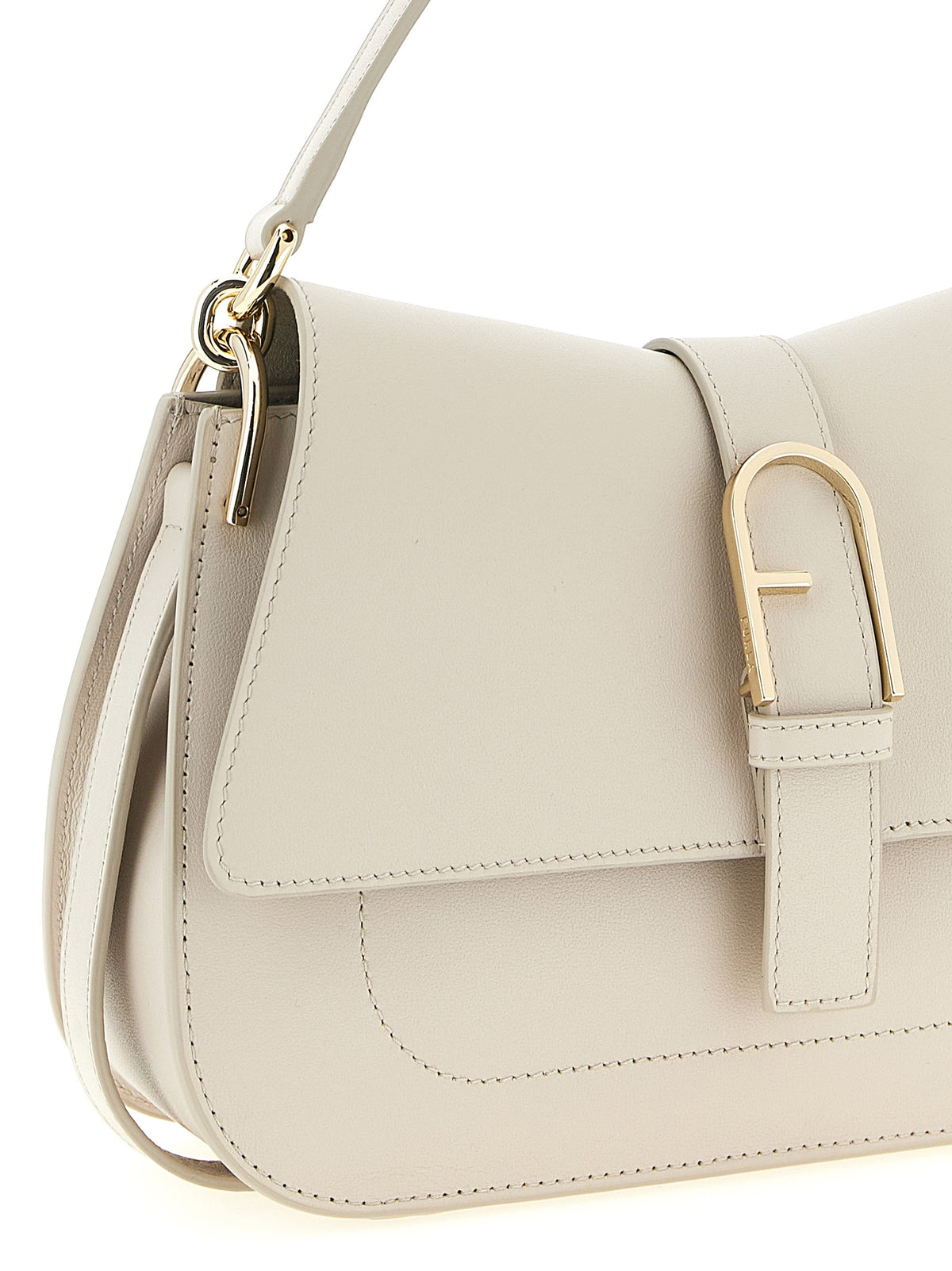 Furla Beige Calfskin Shoulder Bag - view 3