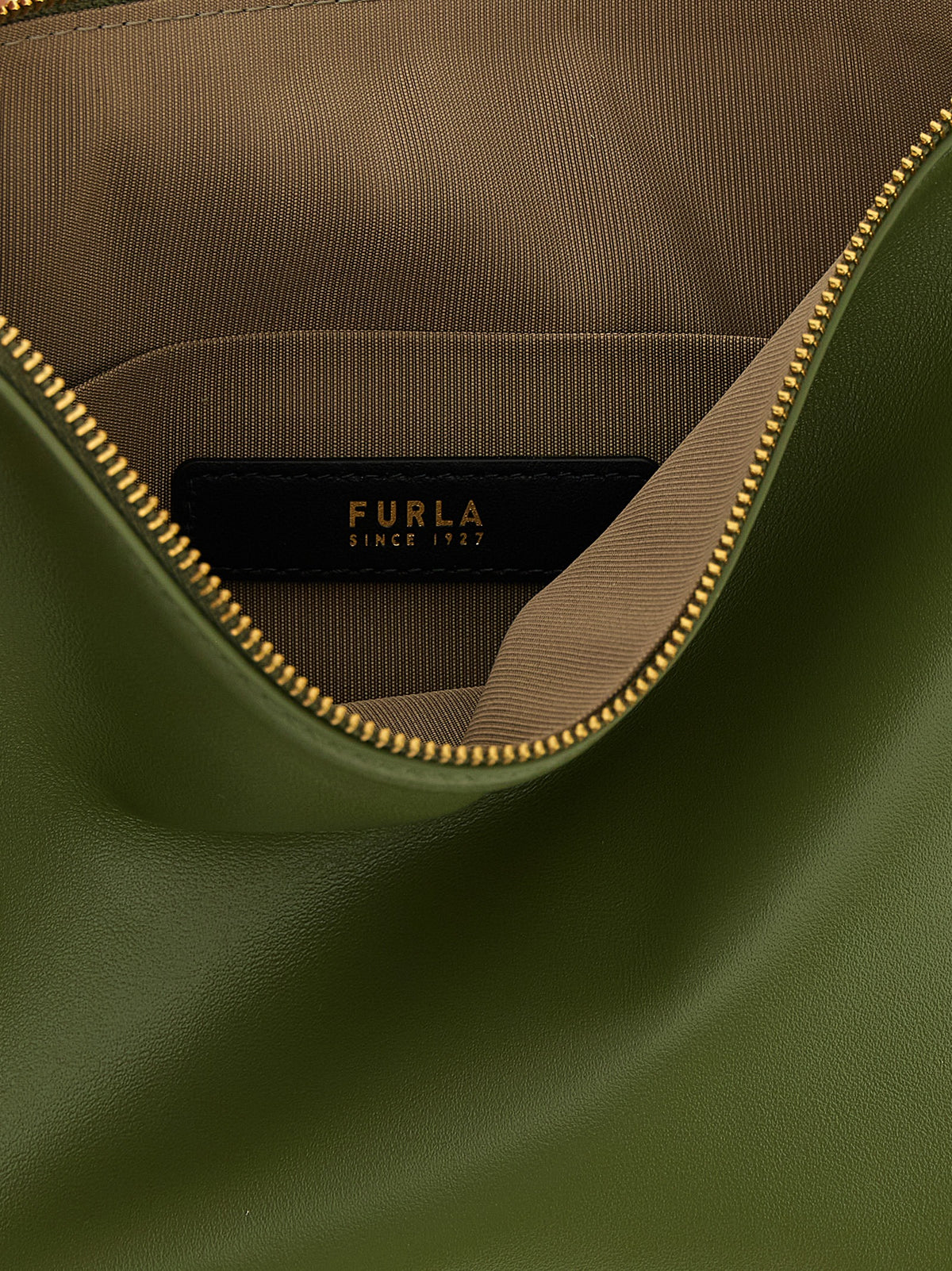 Furla Bicolor Lamb Leather Shoulder Bag - view 4