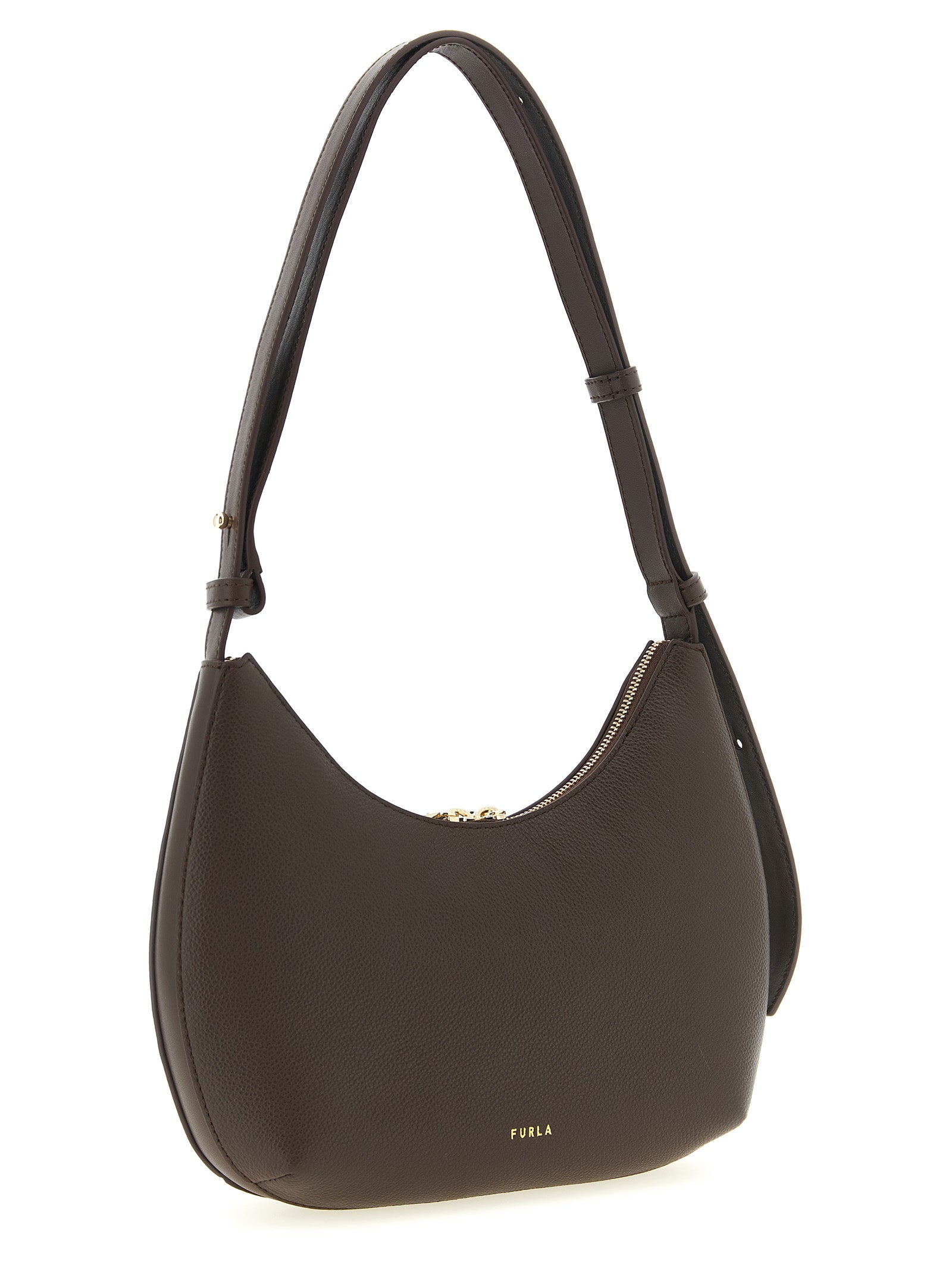 Furla Brown Calfskin Shoulder Bag - view 2