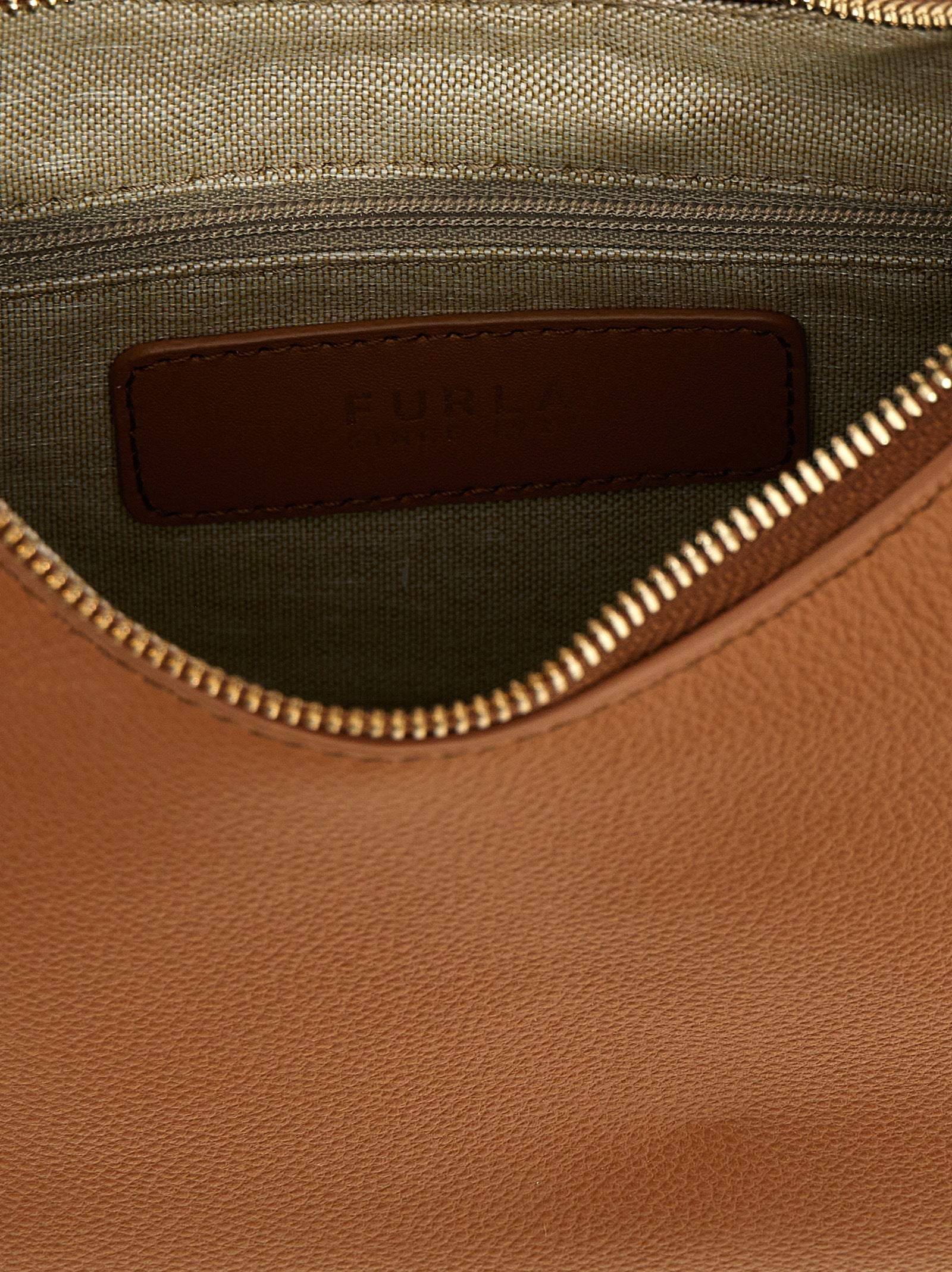 Furla Brown Leather Shoulder Bag - view 4