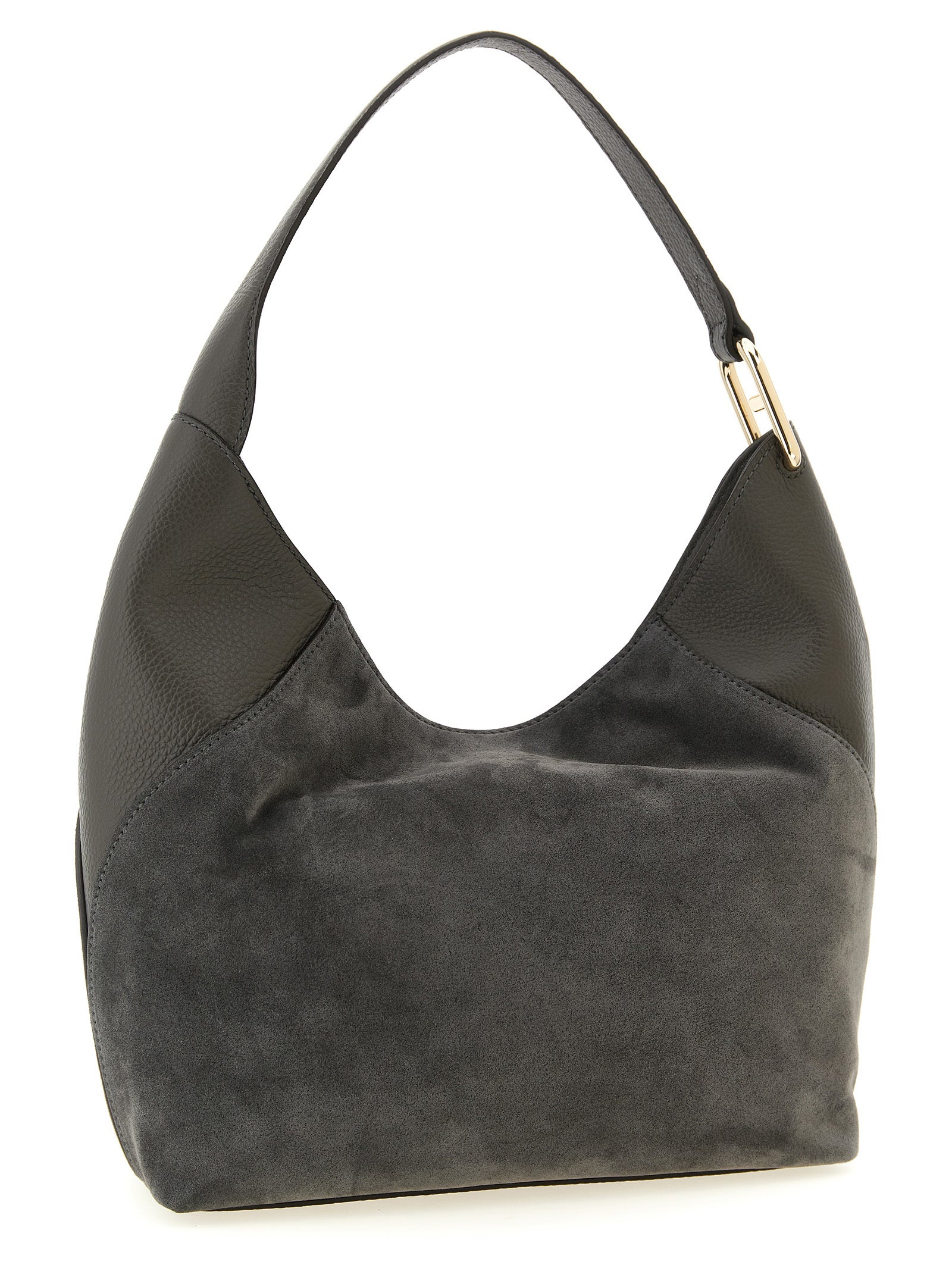 Furla Gray Calfskin Shoulder Bag - view 2
