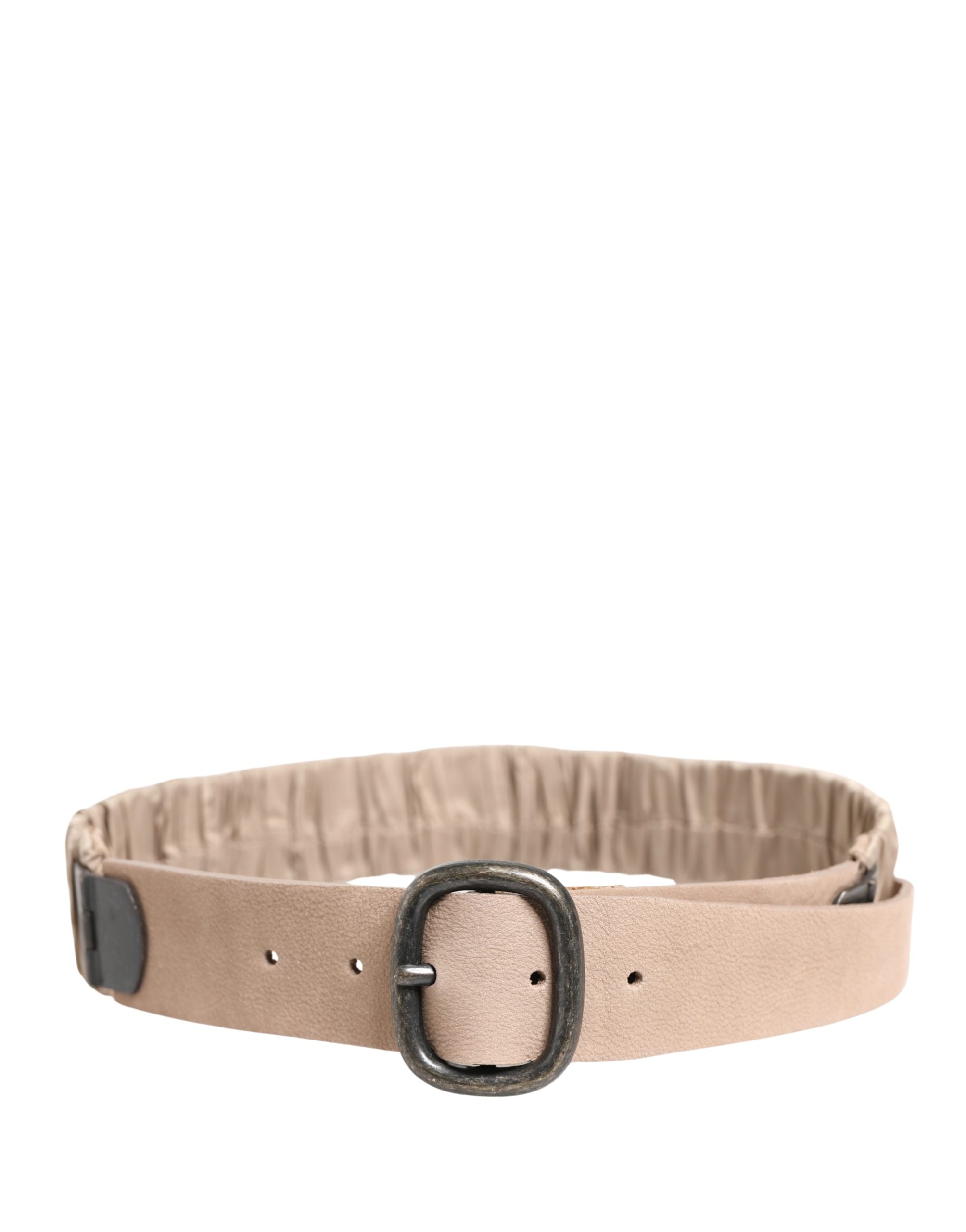 GF Ferre Women Beige Polyester Silver Metal Buckle Waist Belt - view 3