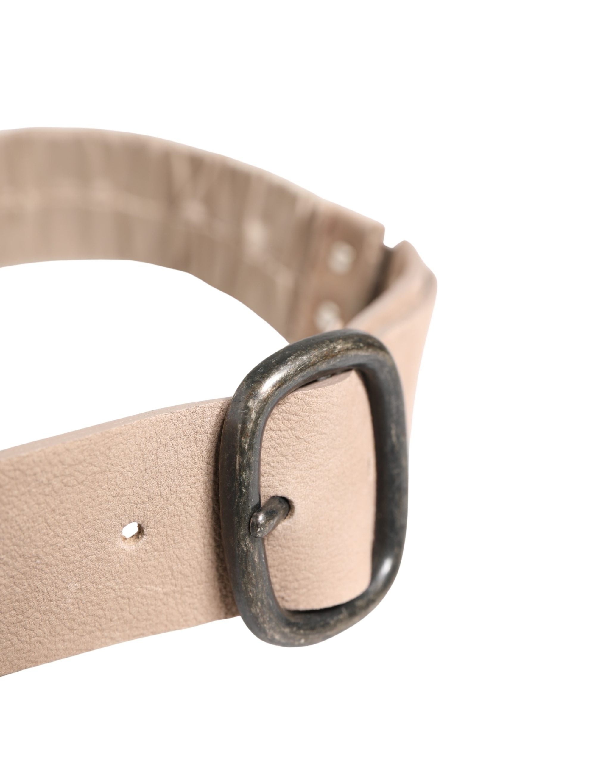 GF Ferre Women Beige Polyester Silver Metal Buckle Waist Belt - view 4