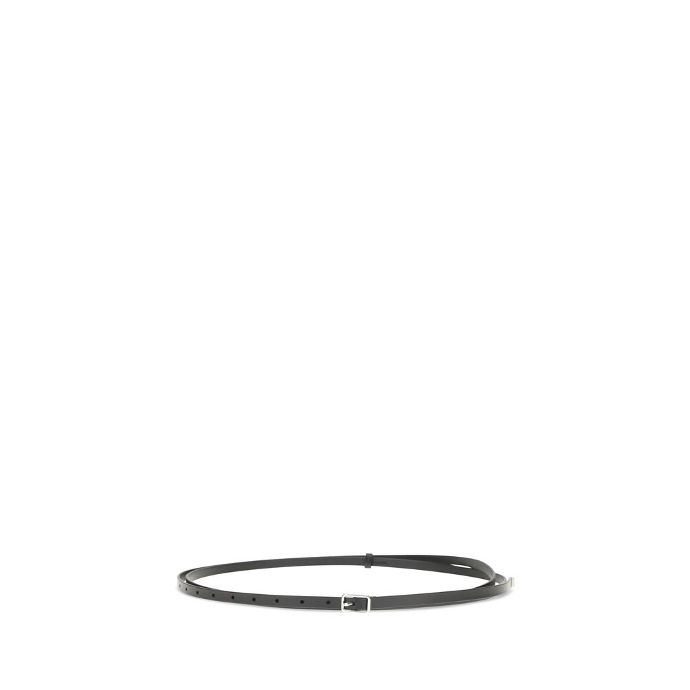 Givenchy Black Calf Leather Bos Taurus Belt - view 2