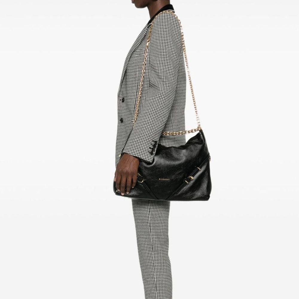 Givenchy Black Calfskin Shoulder Bag - view 4