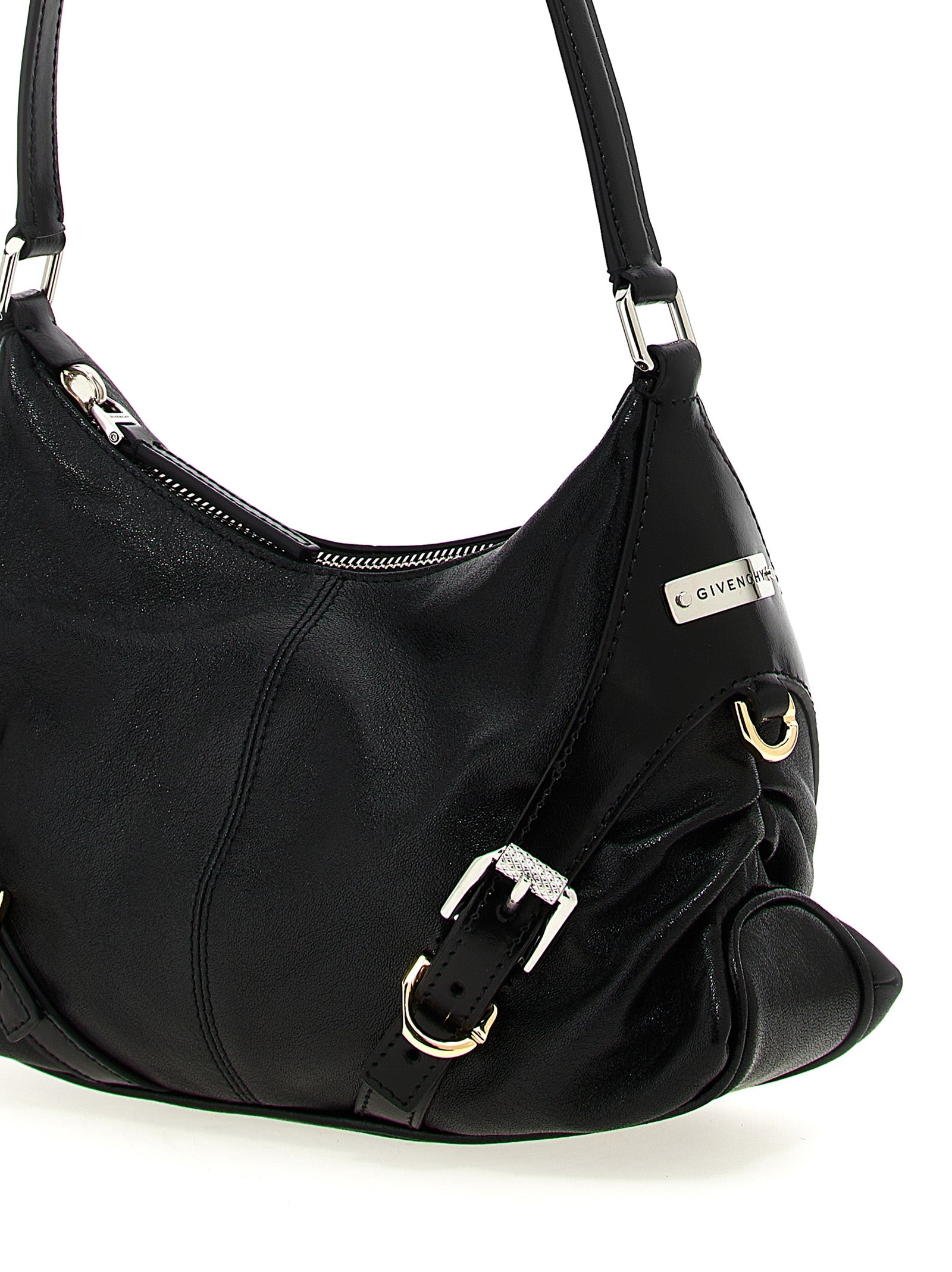 Givenchy Black Lamb Leather Shoulder Bag - view 3
