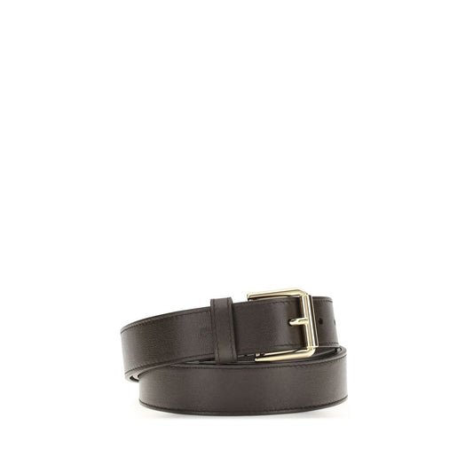 Givenchy Brown Calf Leather Bos Taurus Regular Belt - YSONA