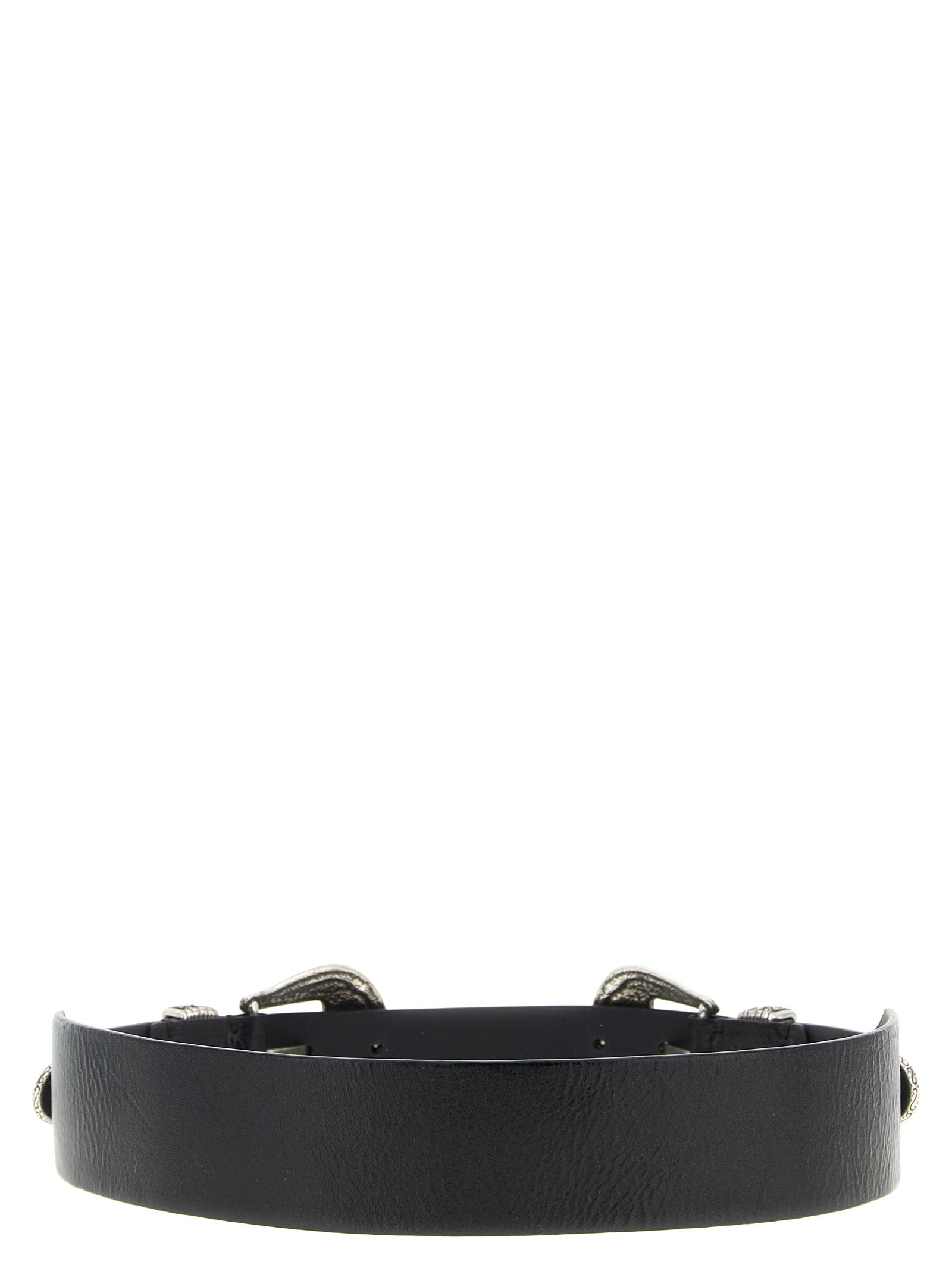 Golden Goose Black Cowhide Regular Belt - view 2