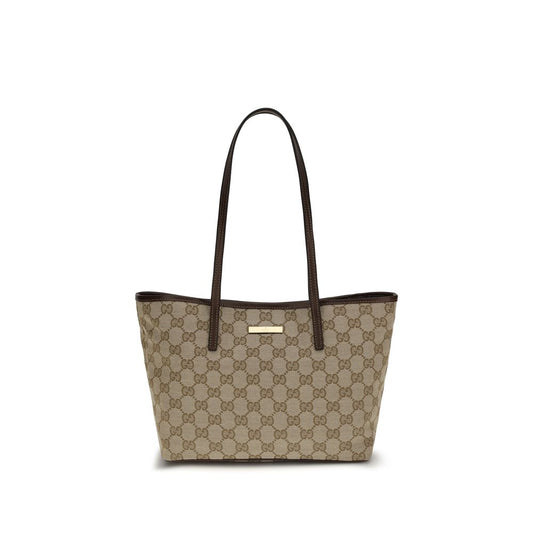 Gucci Beige Fabric Handbag