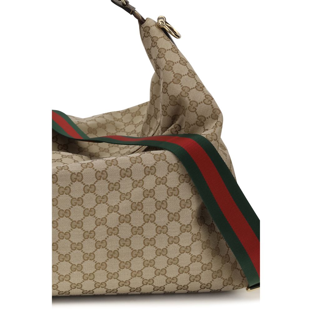 Gucci Beige Fabric Shoulder Bag - view 4