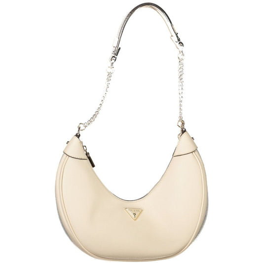 Guess Jeans Beige Polyurethane Women Handbag - YSONA