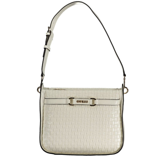 Guess Jeans Bianco Poliuretano Woman Handbag - YSONA