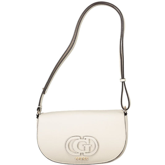 Guess Jeans Bianco Polyurethane Women Handbag - YSONA