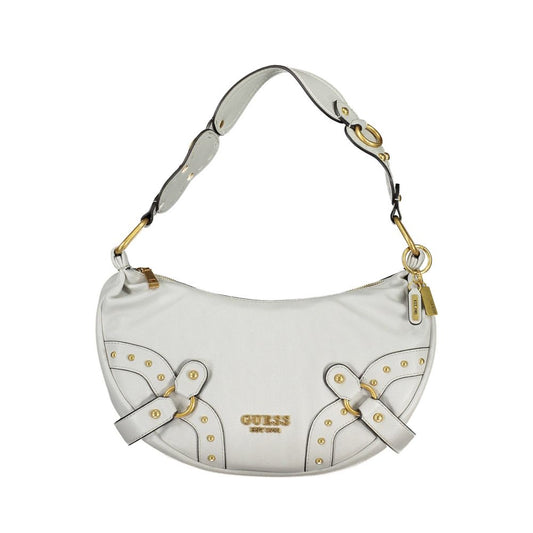 Guess Jeans Grigio Polyurethane Women Shoulder Bag - YSONA