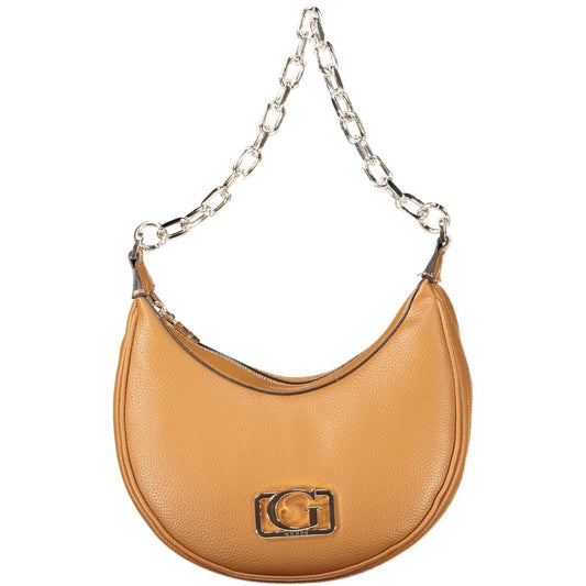 Guess Jeans Marrone Poliuretano Women Handbag - YSONA
