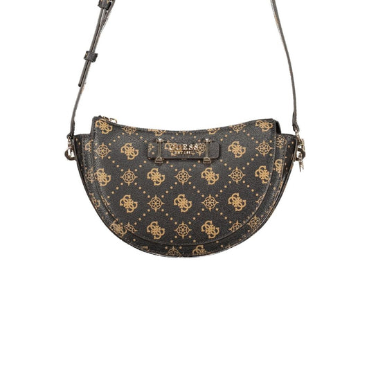 Guess Jeans Marrone Poliuretano Women Handbag - YSONA
