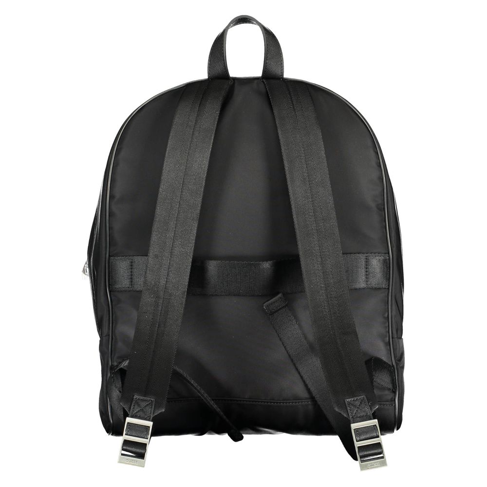 Guess Jeans Nero Nylon Men Backpack - view 2