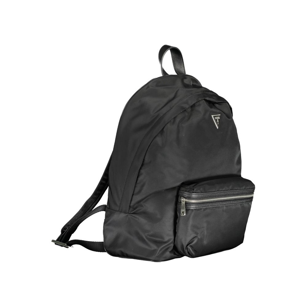 Guess Jeans Nero Nylon Men Backpack - view 3