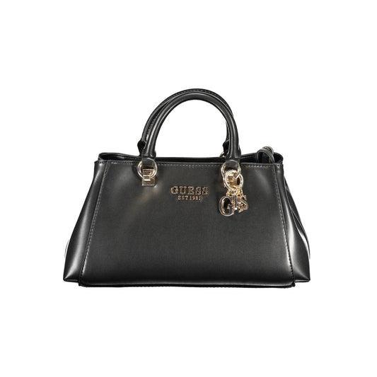 Guess Jeans Nero Poliuretano Women Handbag - YSONA