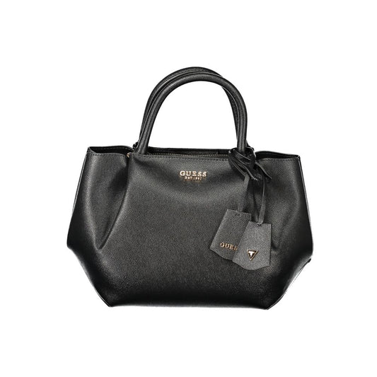 Guess Jeans Nero Poliuretano Women Handbag - YSONA