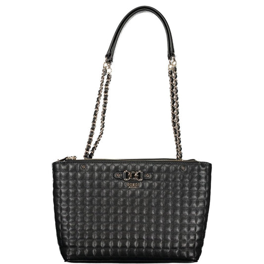 Guess Jeans Nero Poliuretano Women Handbag - YSONA