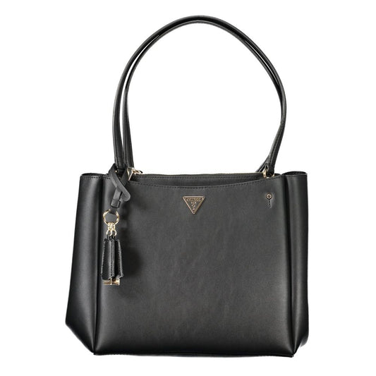Guess Jeans Nero Poliuretano Women Handbag - YSONA