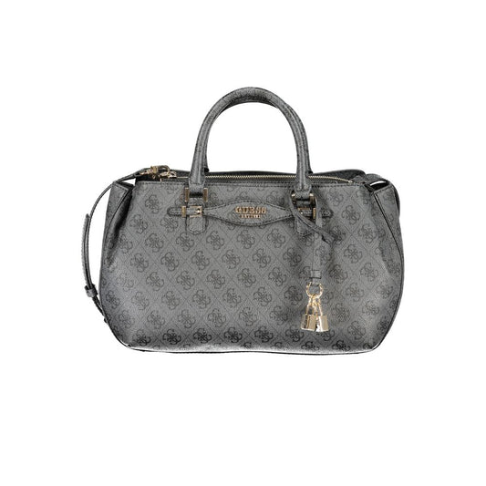 Guess Jeans Nero Poliuretano Women Handbag - YSONA