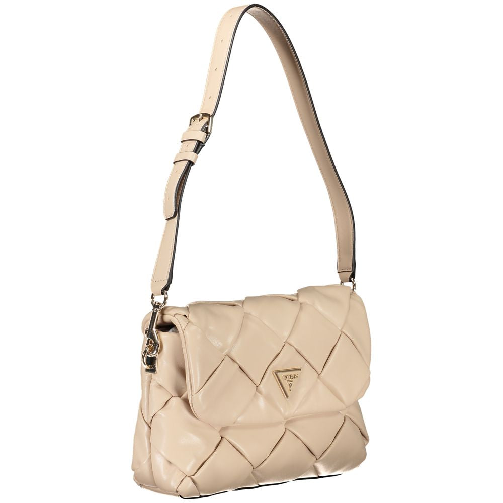 Guess Jeans Rosa Poliuretano Women Backpack - view 3