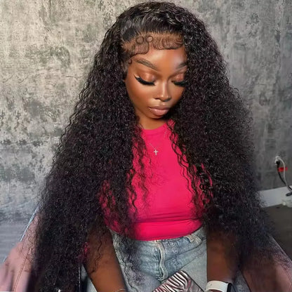 High Density Deep Wave 13x4 & 13x6 HD Lace Front Wig – 250%, 40–46 Inch Loose Water Wave