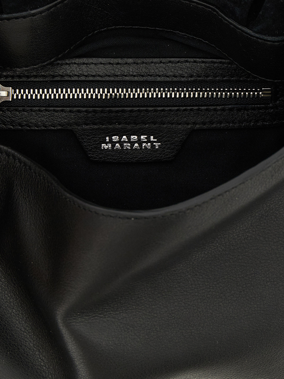 Isabel Marant Black Calfskin Shoulder Bag - view 4