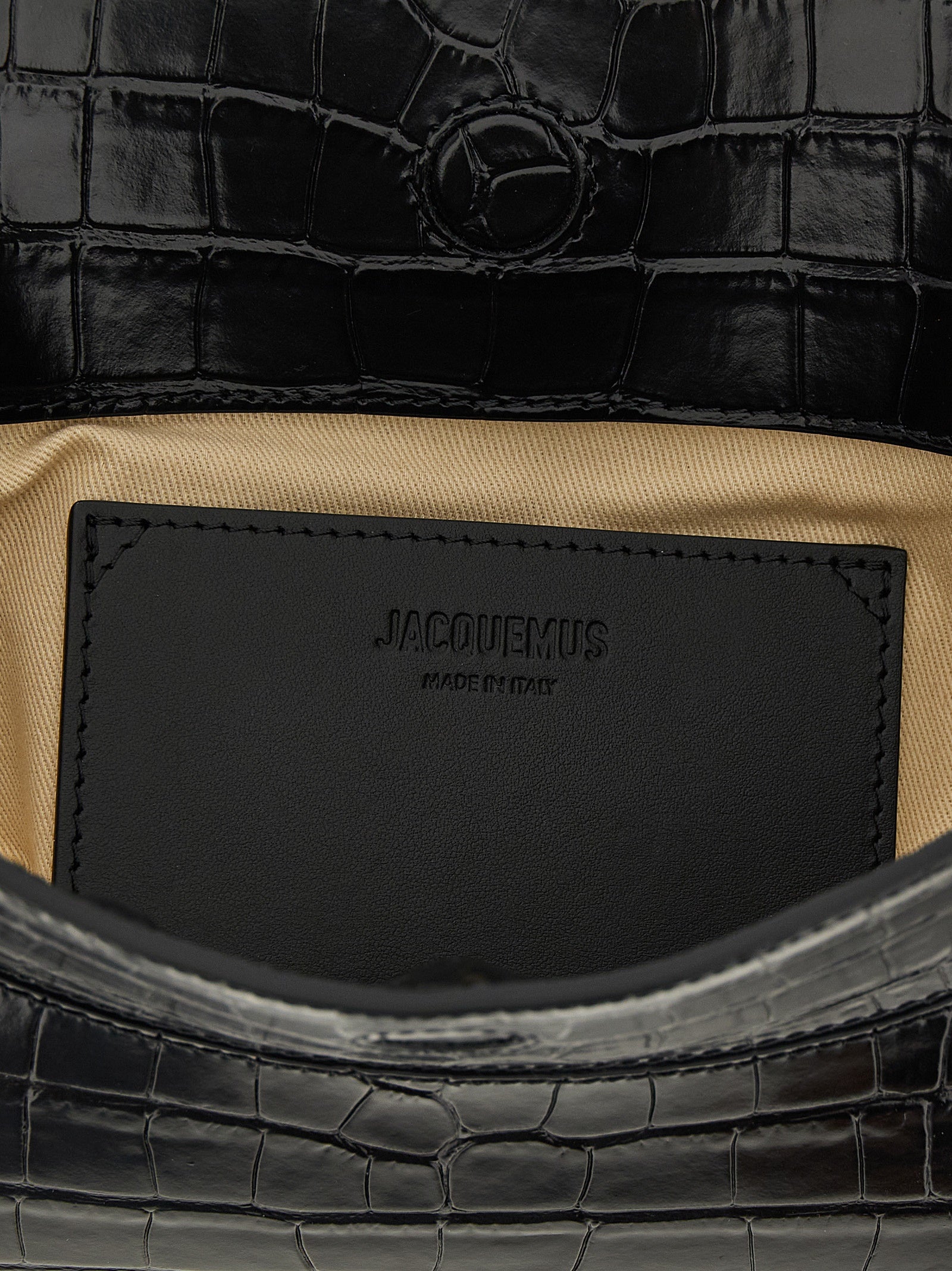 Jacquemus Black Calfskin Shoulder Bag - view 4