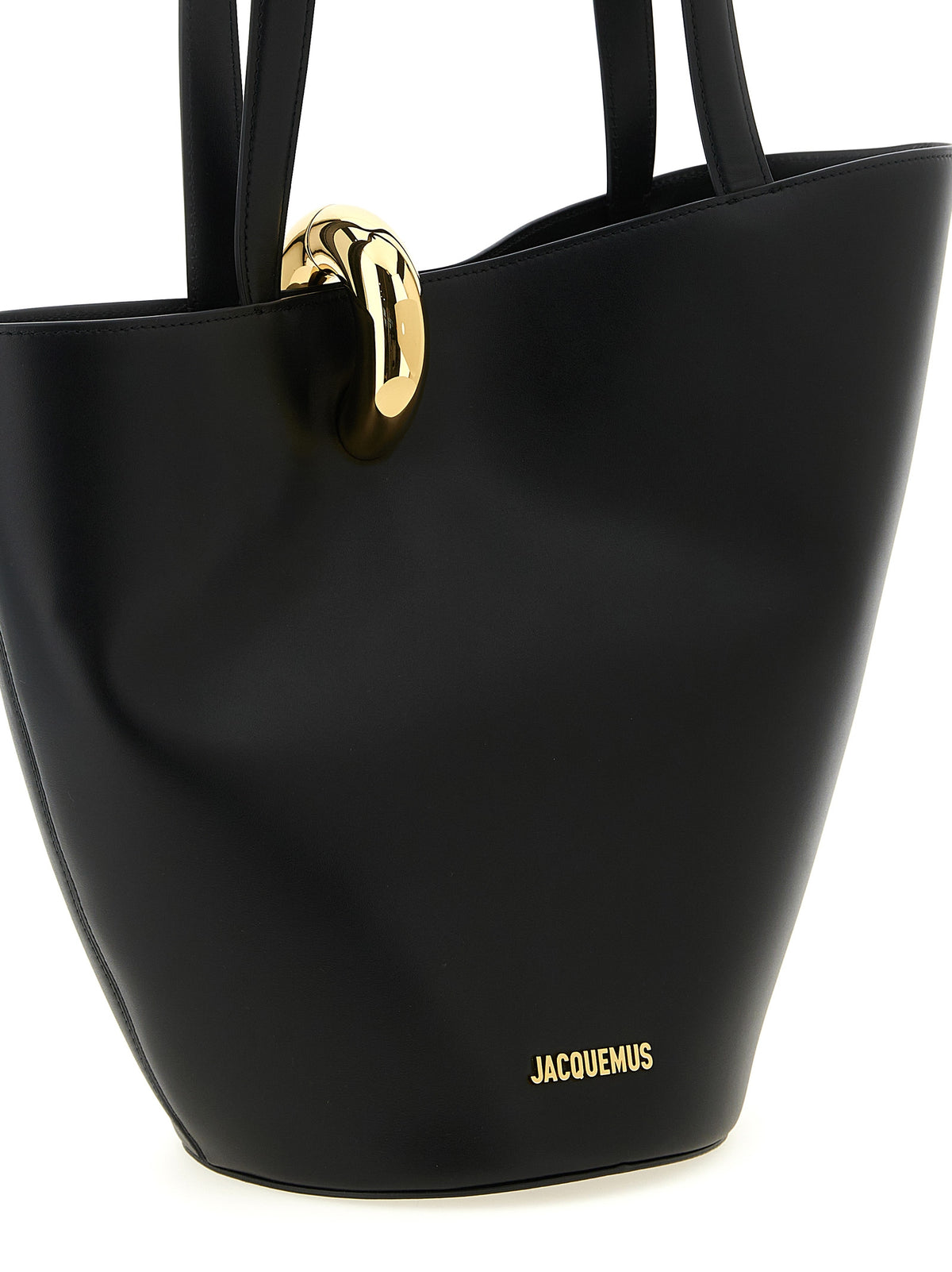 Jacquemus Black Cowhide Shoulder Bag - view 3