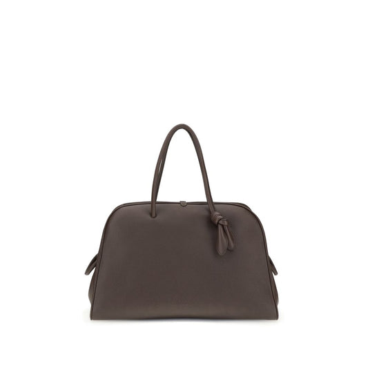 Jacquemus Brown Calf Leather Bos Taurus Handbag - YSONA