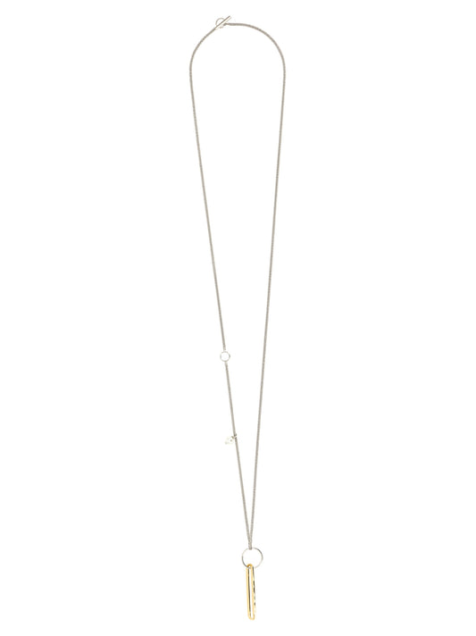Jil Sander Gold Brass Necklace - YSONA