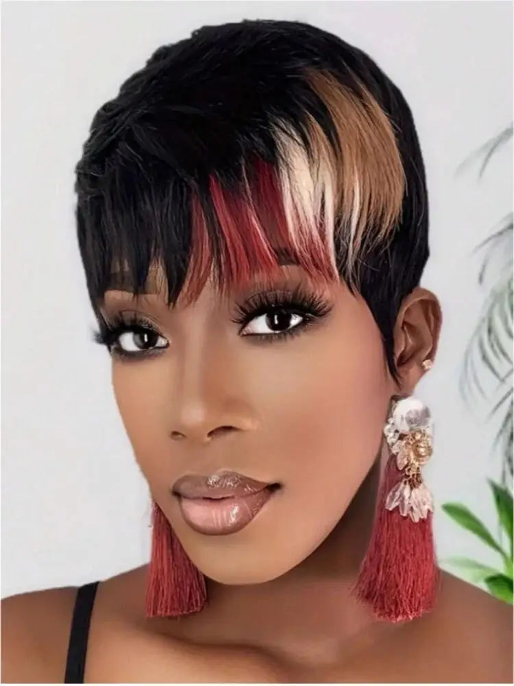 Kinky Straight Headband Wig – Synthetic Glueless No-Lace Machine Made