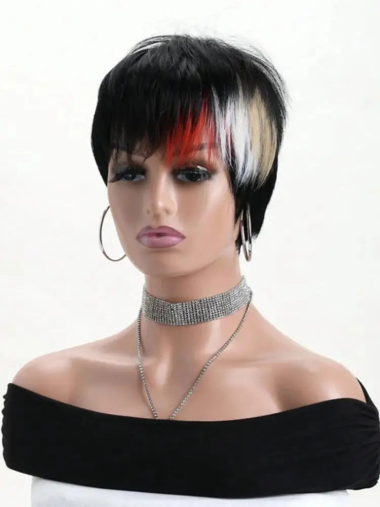 Kinky Straight Headband Wig – Synthetic Glueless No-Lace Machine Made