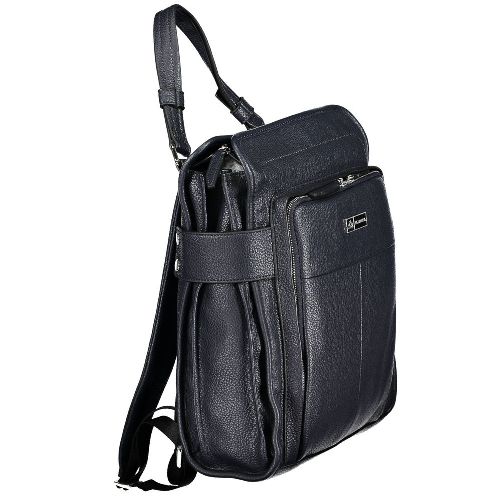 La Martina Blue Polyurethane Women Backpack - view 3
