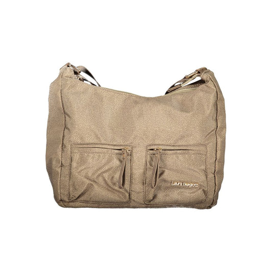 Laura Biagiotti Beige Polyester Women Handbag - YSONA